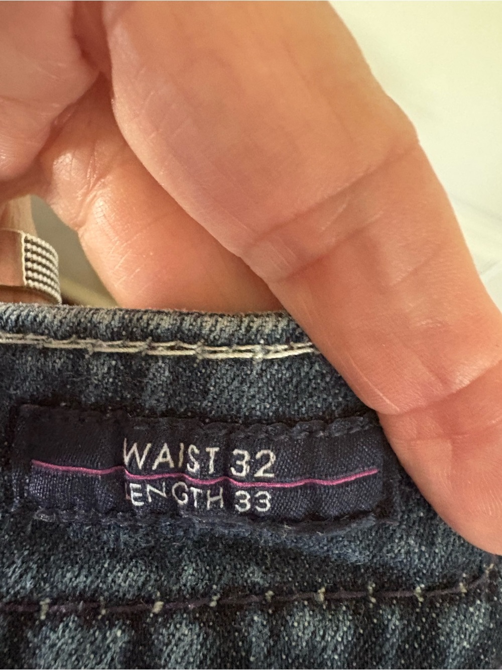 Vigoss Medium Blue Straight Leg Jeans - Picture 2 of 7